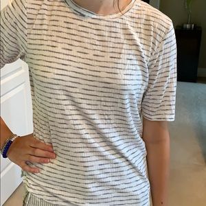 Maddie striped short sleeve.